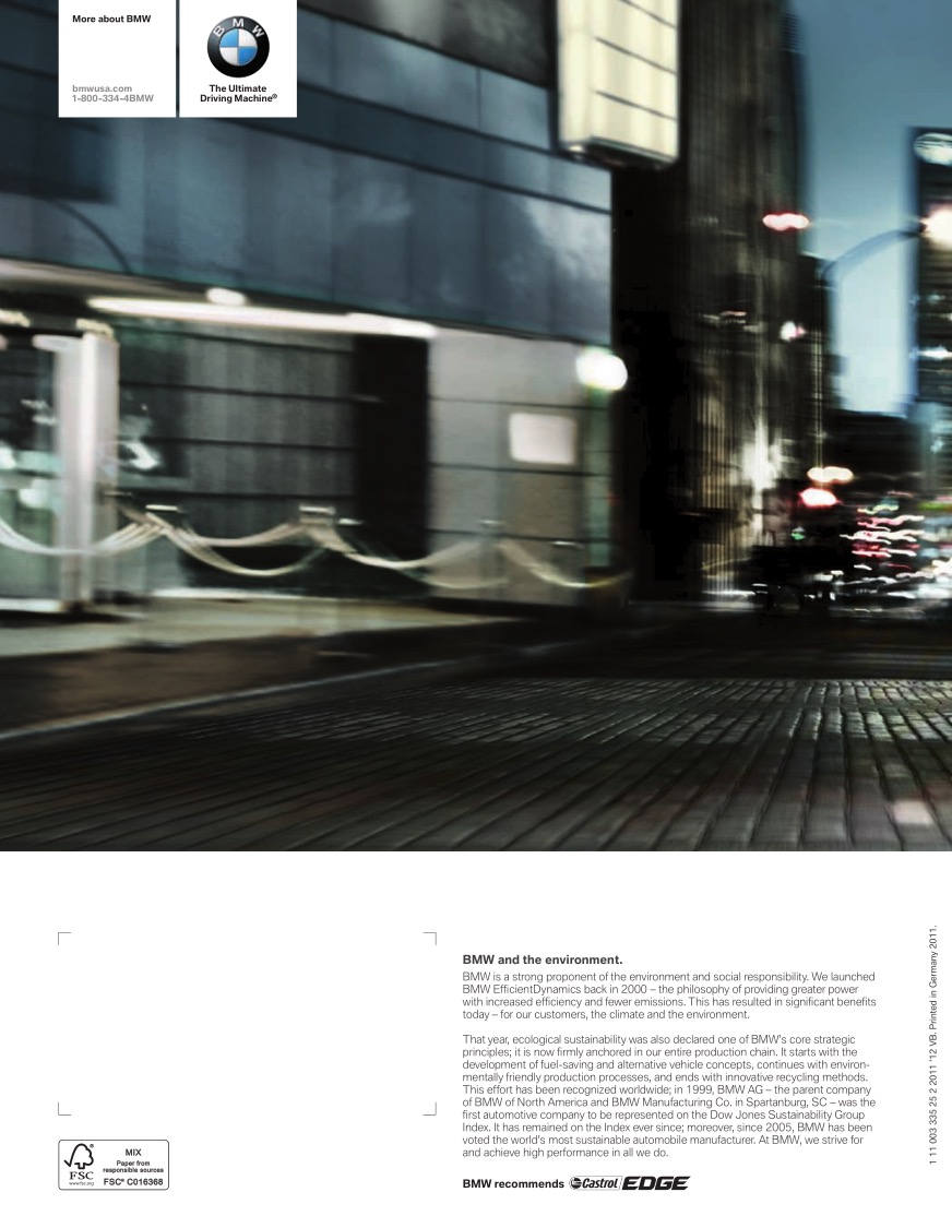 2012 BMW 3-Series Coupe Brochure Page 18